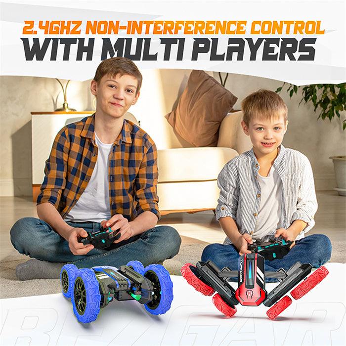 Bezgar TD202 - Double Sided RC Stunt Car for Kids