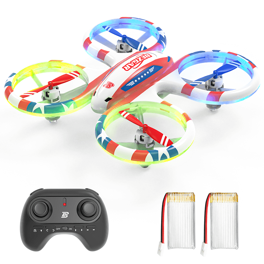 BEZGAR HQ051 Mini Remote Control Drone for Kids and Beginners