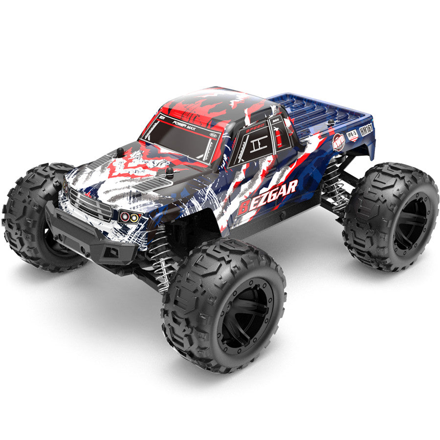 BEZGAR 1/16 Off Road 4WD Fast RC Car, Top Speed of 25 mph HM161