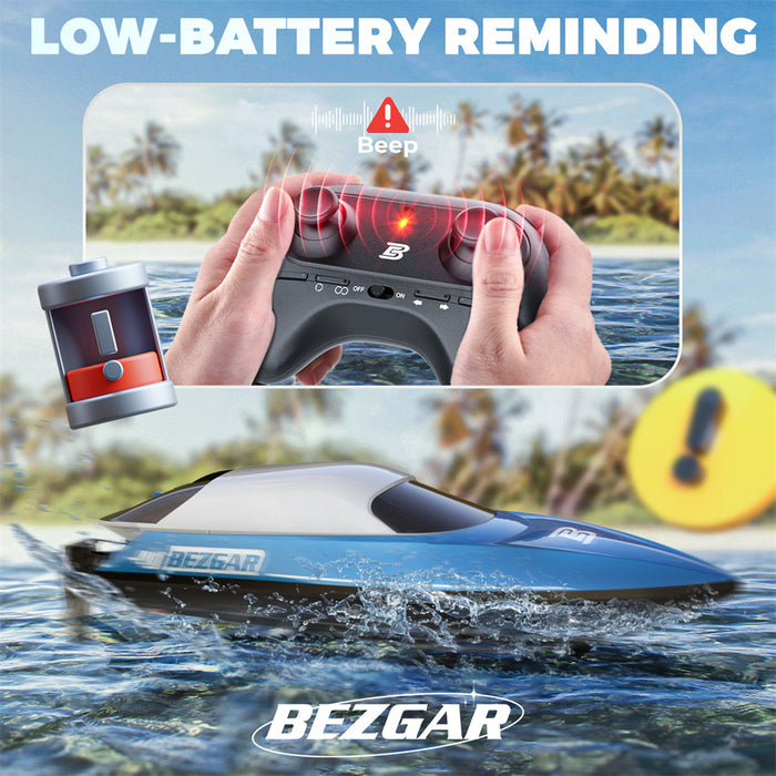 Bezgar TX122 - Self-righting RC Boat for Beginners