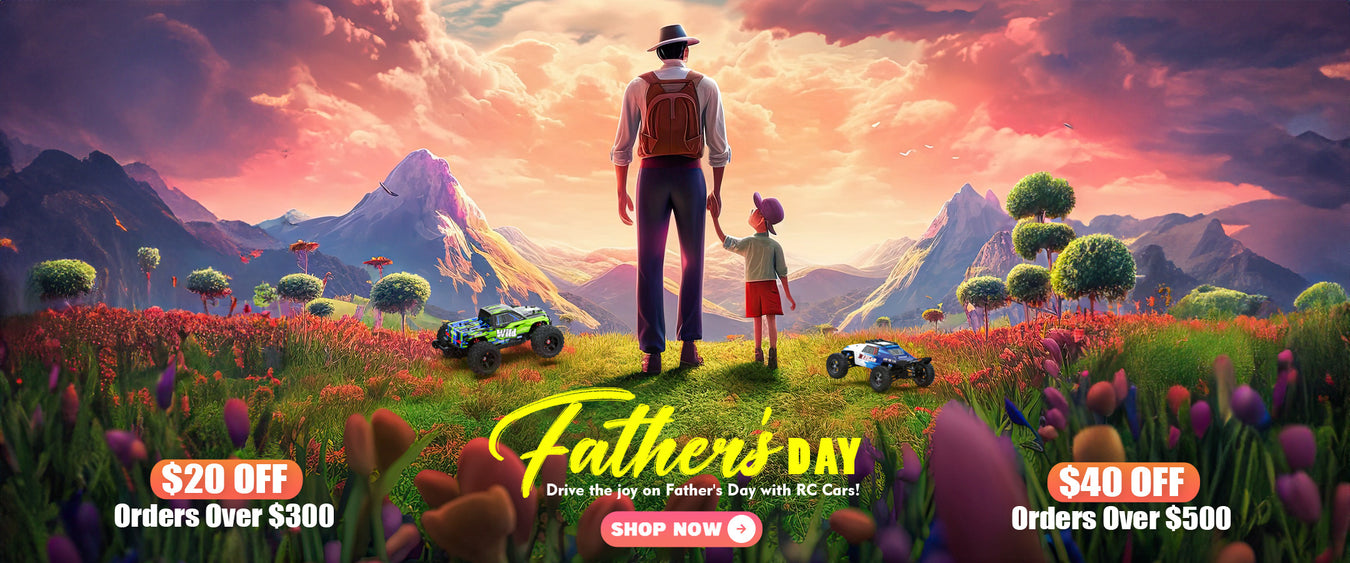 Make this Father's Day unforgettable with the excitement of RC Cars