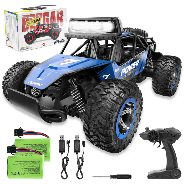 Bezgar 1:14 Scale RC Trucks for Adults & Kids, 2.4GHz All Terrain Off Road RC Trucks