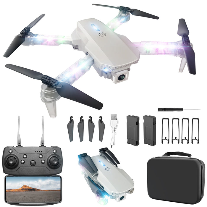 Bezgar Drone with Camera 1080P HD, Foldable FPV Drones with One Key Take Off