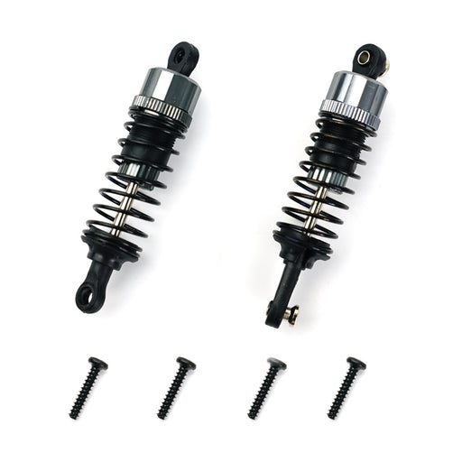 Aluminum Capped Oil Filled Shock Absorbers(front & rear)