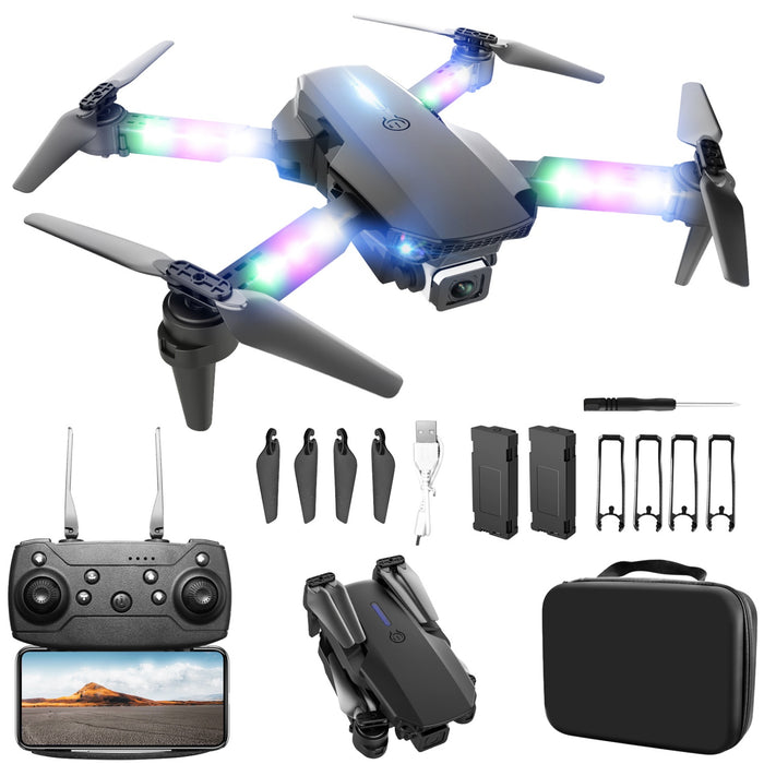 Bezgar Drone with Camera 1080P HD, Foldable FPV Drones with One Key Take Off