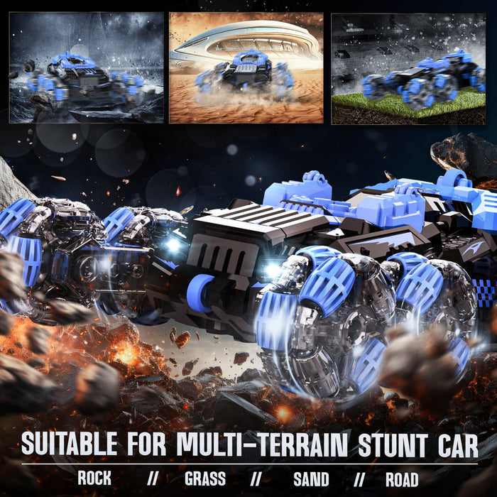 Bezgar Gesture Sensing RC Car with Spray, Lights & Sound, 360° Spins