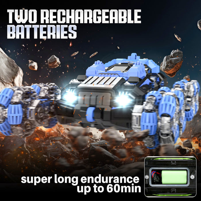 Bezgar Gesture Sensing RC Car with Spray, Lights & Sound, 360° Spins