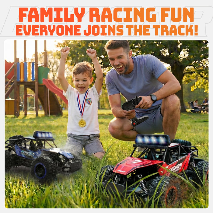 Bezgar 1:14 Scale RC Trucks for Adults & Kids, 2.4GHz All Terrain Off Road RC Trucks