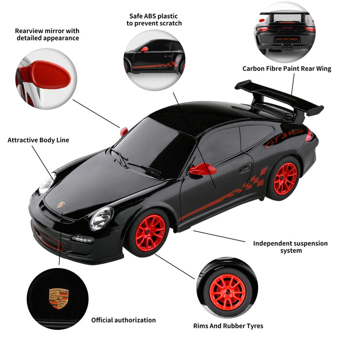 BEZGAR RC Car, Officially Licensed Porsche 911 GT3 RS Model RC Car
