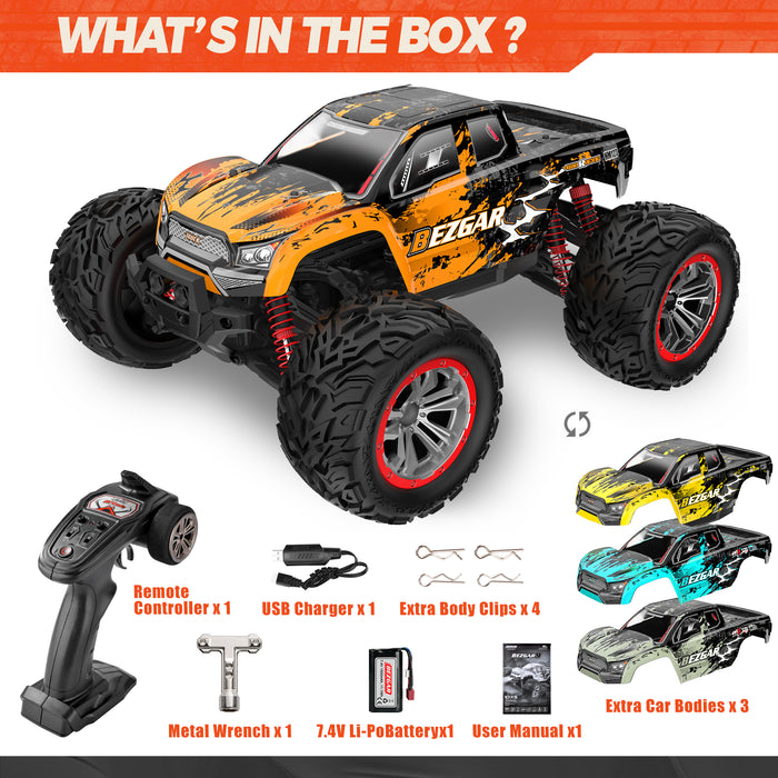 1/12 Scale Brushed Remote Control Monster Truck