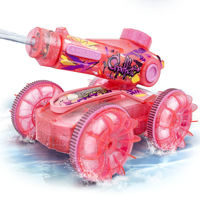 Bezgar Amphibious Remote Control Car with Water Gun
