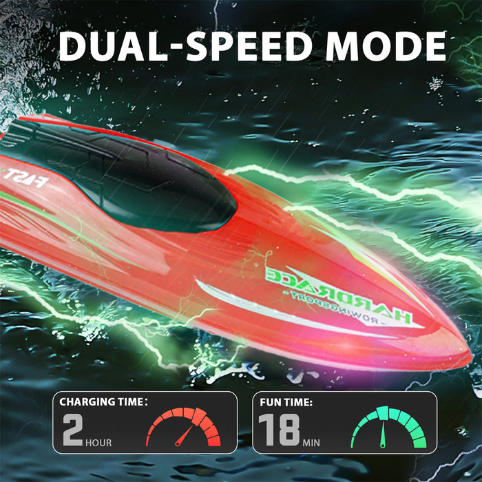 8 inch Mini Stunt RC Boat with 360° Rotation Feature