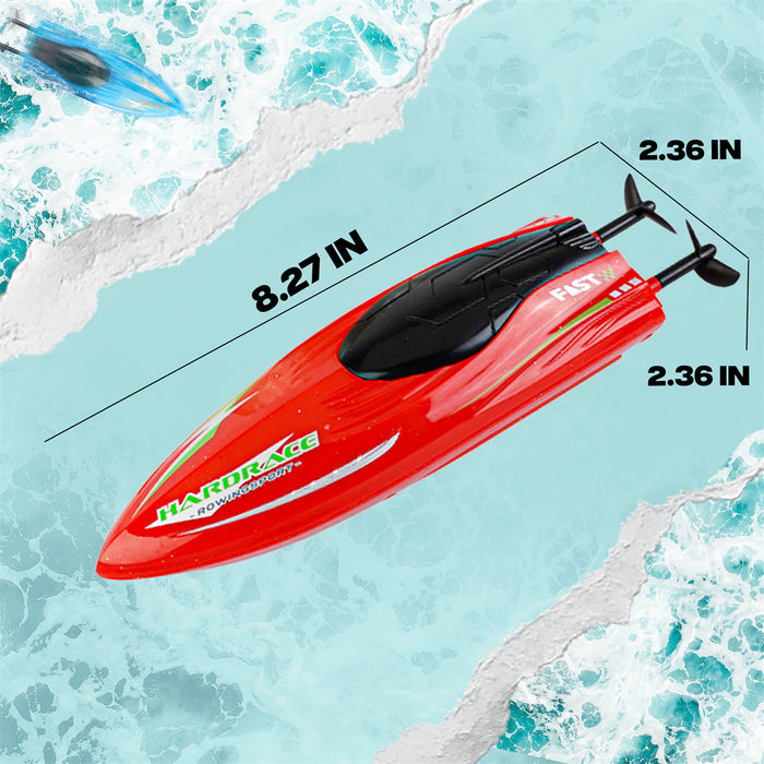 8 inch Mini Stunt RC Boat with 360° Rotation Feature