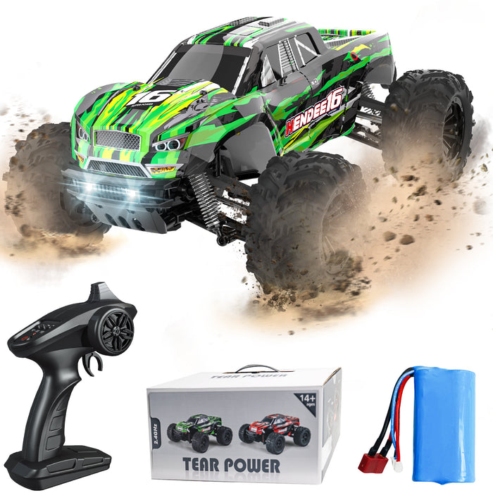 BEZGAR 1/16 Brushed 4WD RC Cars with Two Batteries