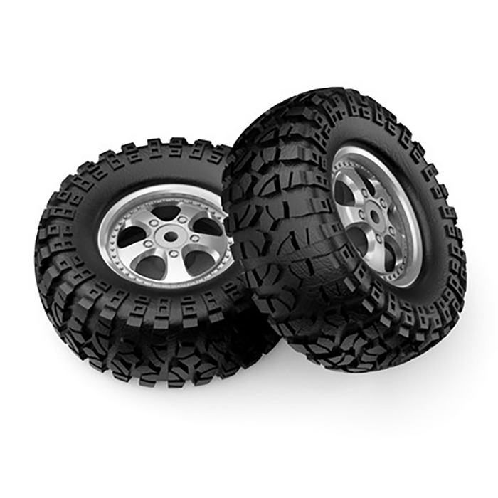 RC Car Tires & Wheels Assembly(12621) for HB121