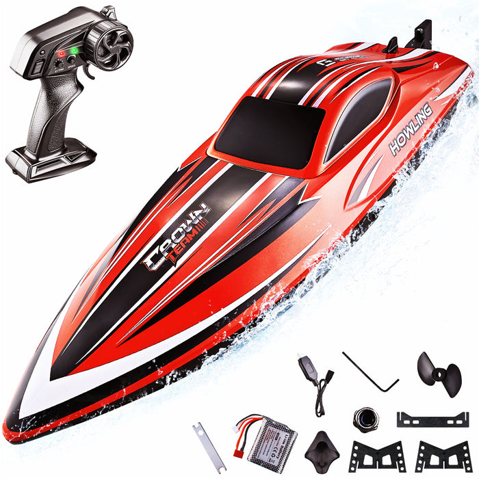 16 inch Large Size Brushless RC Boat with LED (35 MPH)