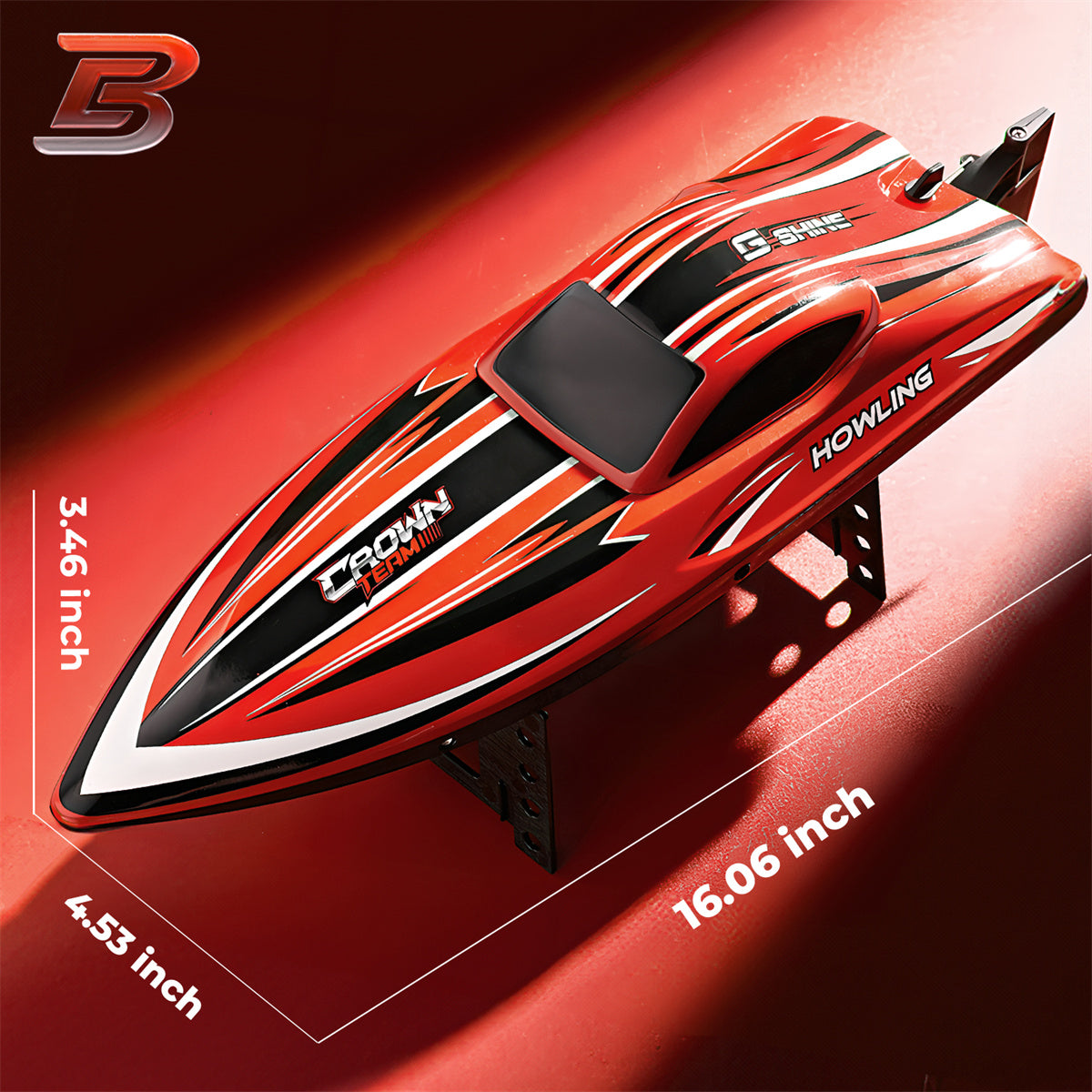 Vagrant Speedster 1/24サイズ リポ2S 7.4Vジャイロ付 oysway Magic Vee V5 2.4G Rc Speed Boat ARTR (JW 8106V5 Magic Vee)