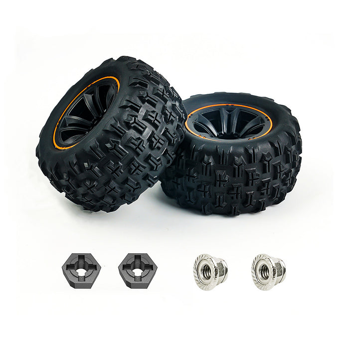 RC Car Tires & Wheels Assembly (16300DR) for HP161/HP161S