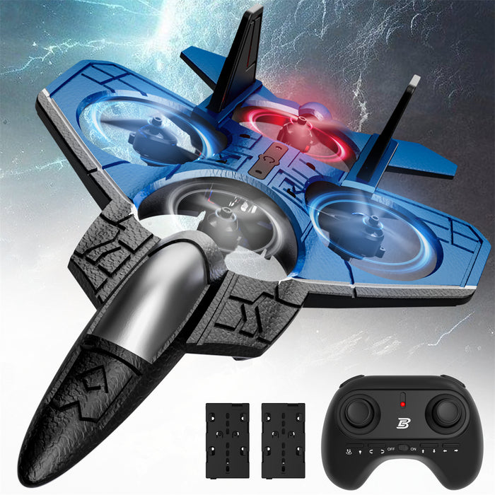 Remote Control Fighter Plane, F-22 Raptor Mini RC Jet Plane