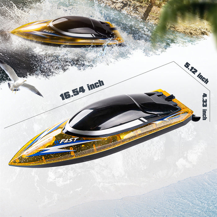 16 inch Large Remote Control Boat with 320ft Distance (19 MPH)