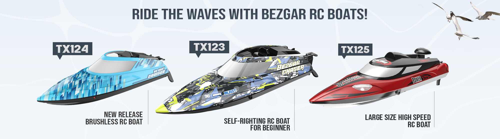 bezgar high speed rc boats