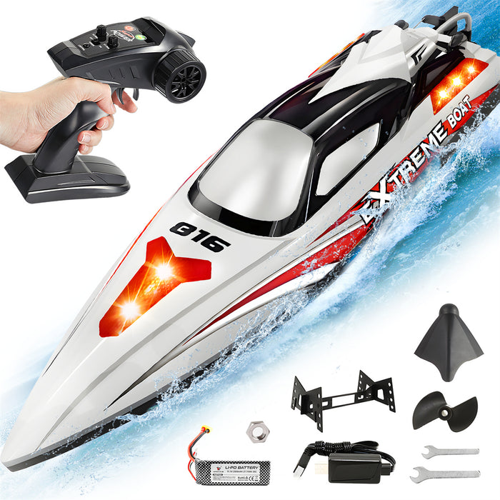 18 inch Large Size Brushless RC Boat with 2500mAh Battery (35 MPH)