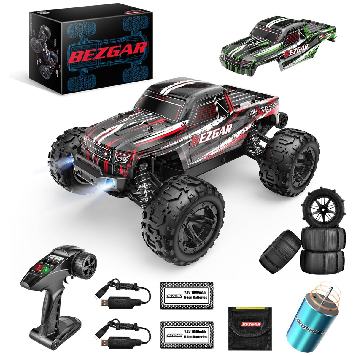 HM165 RC Car Packing List