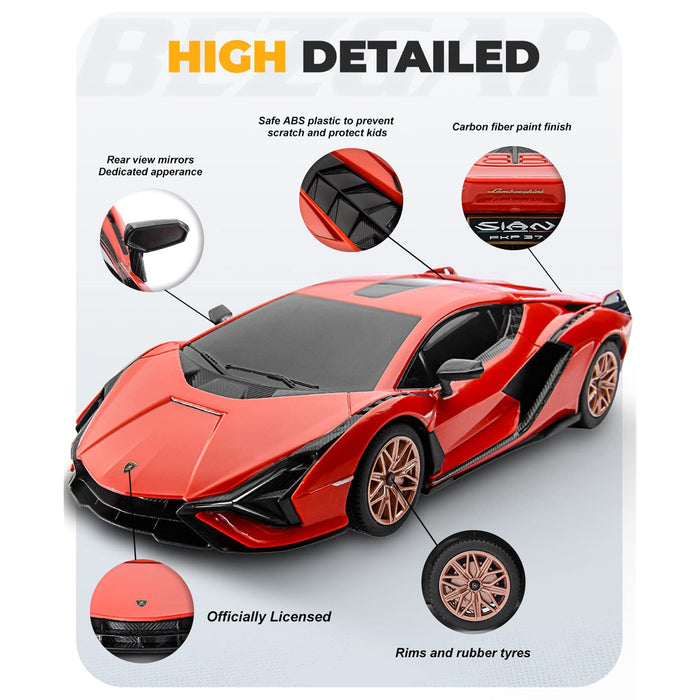 1/24 Scale Lambo Sián FKP 37 Remote Control Model Car