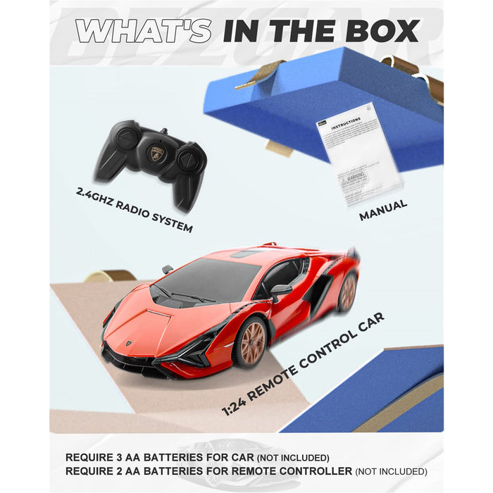 1/24 Scale Lambo Sián FKP 37 Remote Control Model Car