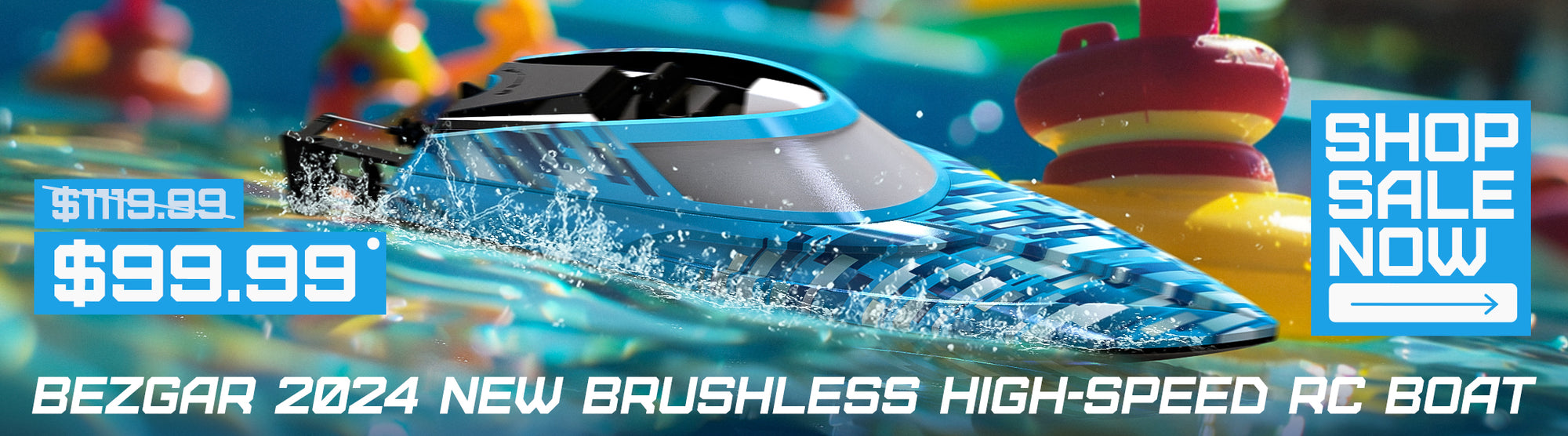 Bezgar TX124 - New Release Brushless RC Boat