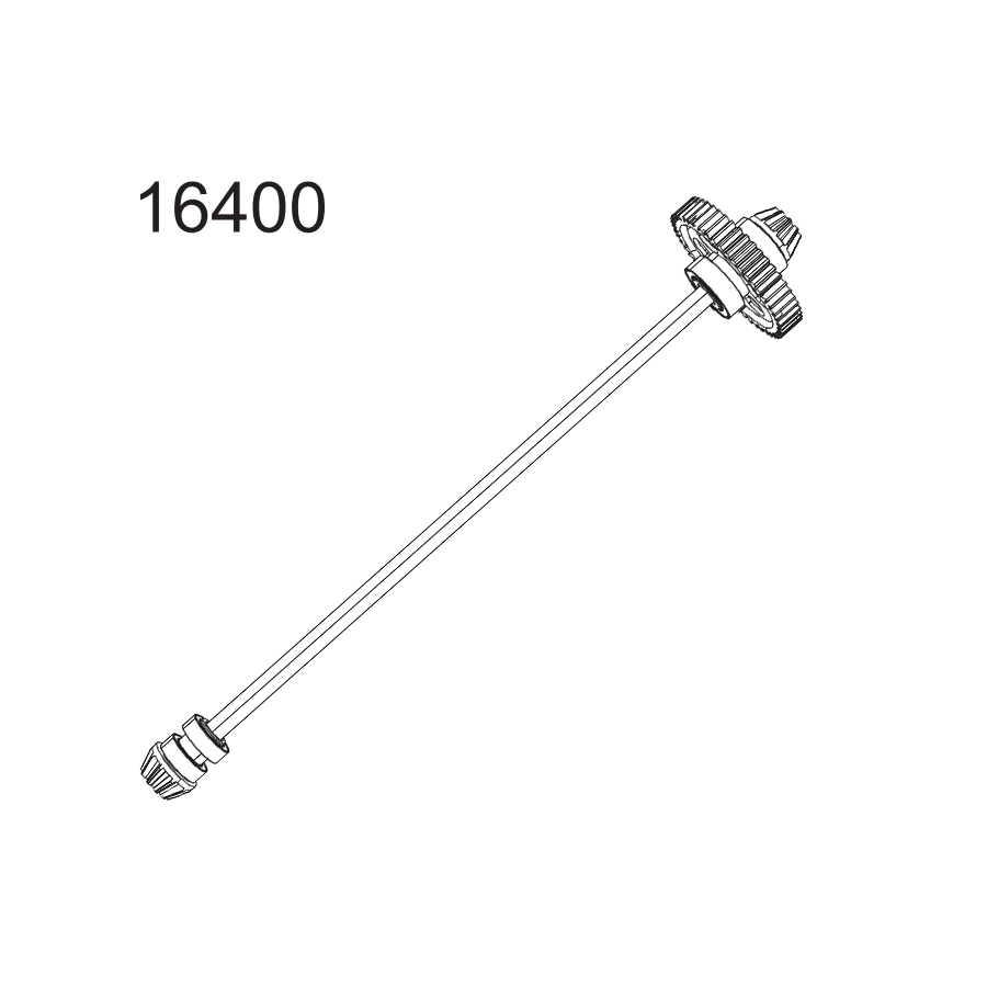 HyperGo Metal Gears Diff Assembly