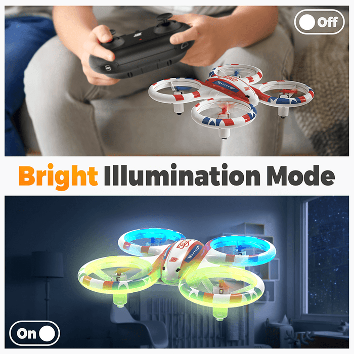 HQ051 Mini RC Drone for Beginners with Lighting Effect