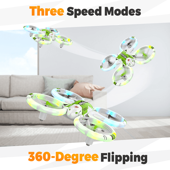 HQ055 Mini RC Drone for Beginners with Lighting Effect