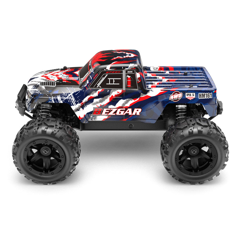 BEZGAR 1/16 Off Road 4WD Fast RC Car, Top Speed of 25 mph HM161
