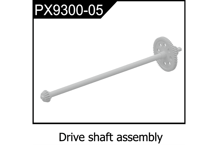 Drive Shaft Assembly (PX9300-05) for BEZGAR HS181/HM181 - BEZGAR
