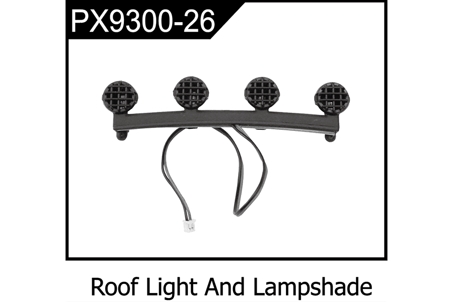 Roof Light and Lampshade (PX9300-26) for BEZGAR HS181 - BEZGAR